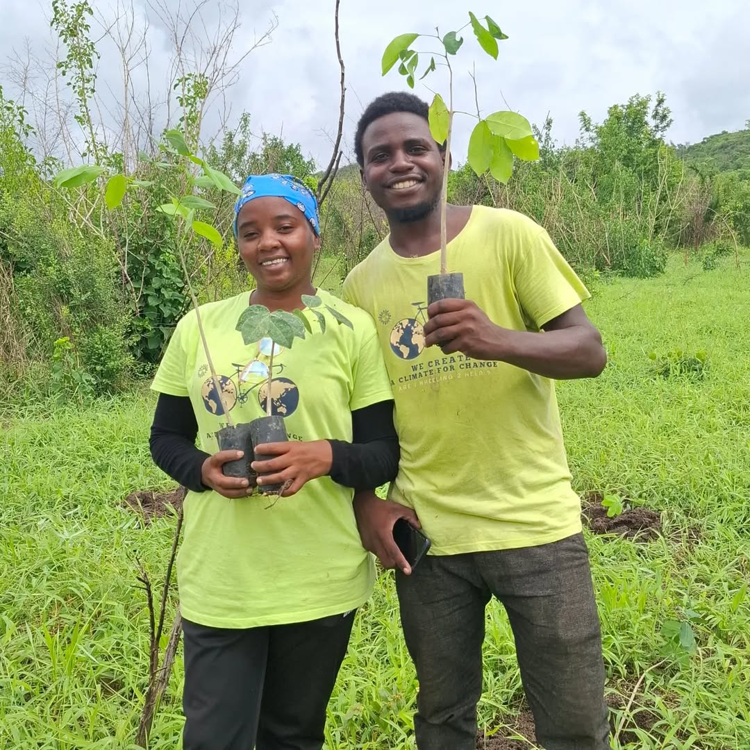 Rangers monitoring wildlife